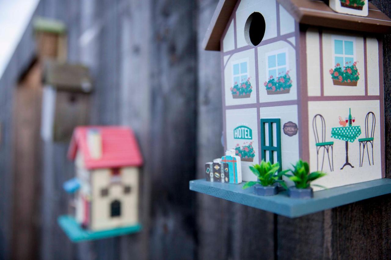 Zeezand Recreatie Cozy Chalets Stolpen Exteriör bild