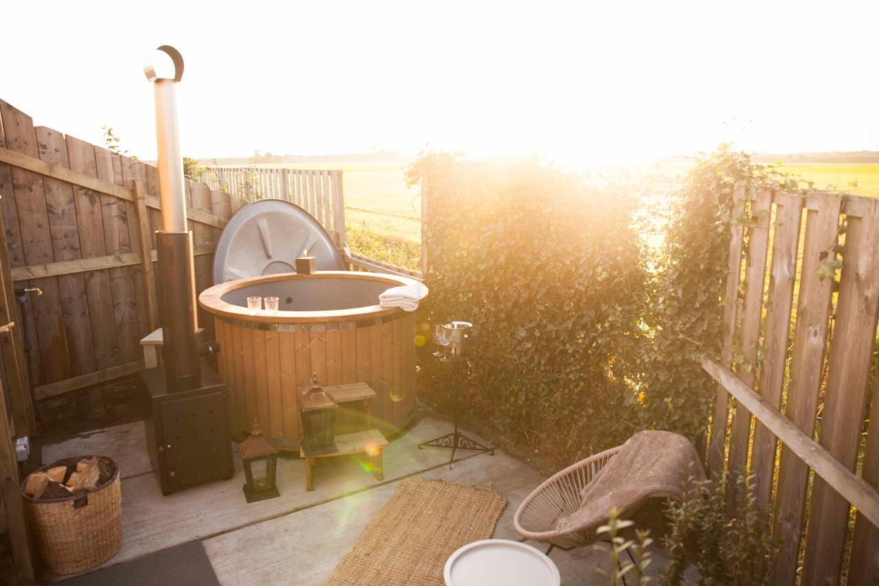 Zeezand Recreatie Cozy Chalets Stolpen Exteriör bild